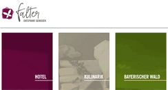 Desktop Screenshot of falter-hotel.de