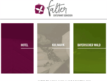 Tablet Screenshot of falter-hotel.de